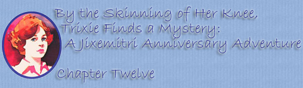 By the Skinning of Her Knee, Trixie Finds a Mystery - Chapter 12