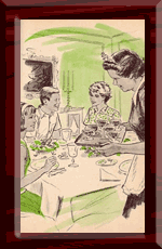 Dinner at the Manor House.