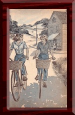 A bike ride to Lytell's store.