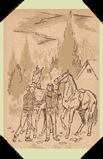 The horses were full of pep.