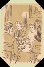 Trixie glared at him across the table.