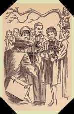 The word of the capture of the thieves had gone out far and wide.