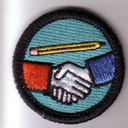NaNo Socializing Badge